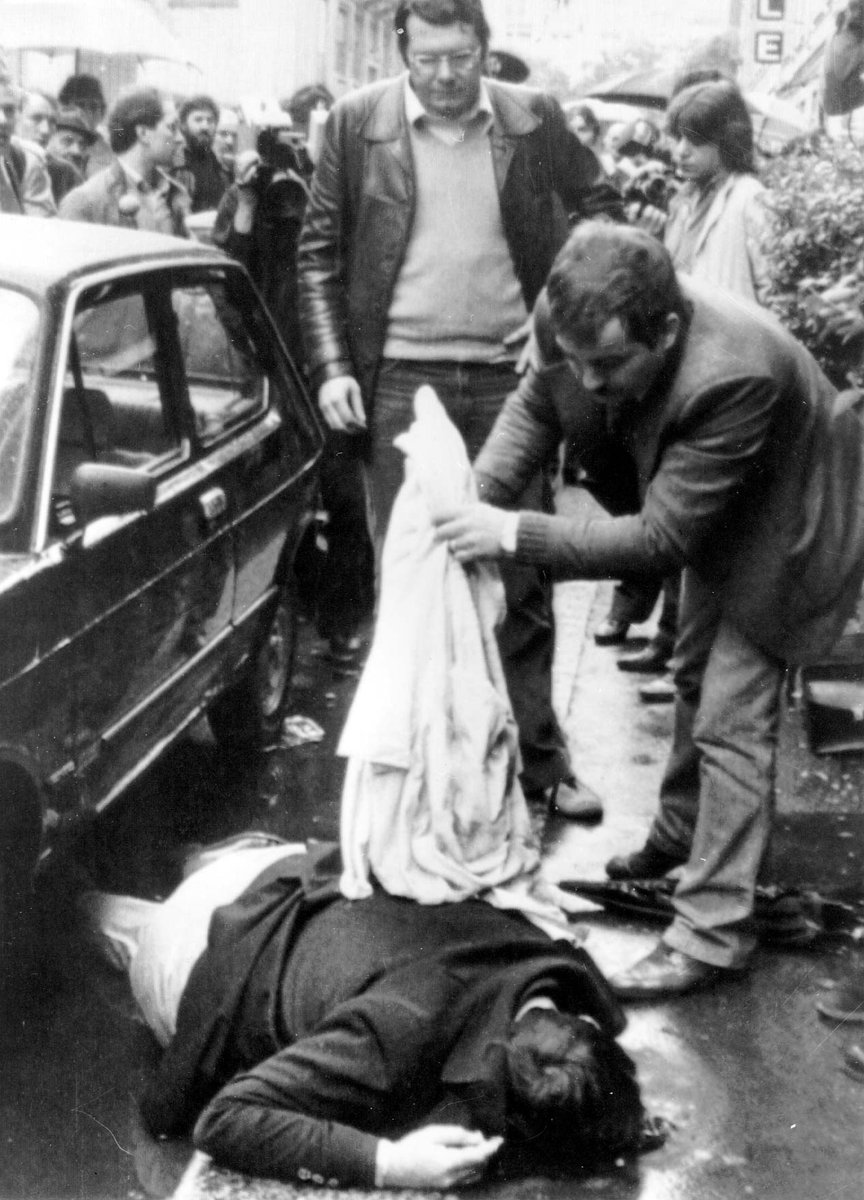 On 28 May 1980, Walter Tobagi, a journalist working for the famous Italian daily newspaper 'Corriere della Sera', was shot & killed in the street in Milan by a group of Brigate Rosse terrorists. He was well known for his in depth coverage of the terrorist phenomenon in Italy 9.>