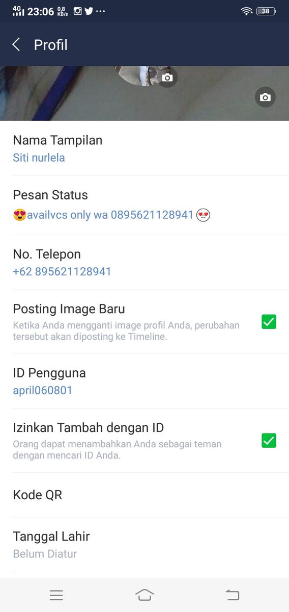 SitiNur85353040's tweet photo. Open Vcs
Tarif : 200k / Jam
Mahal ? Gausah Sama saya
Makasih.
Wa: 0895621128941
idline: april060801
#vcs #vcstrusted #vcsreal #vcskuy #vcsyuk #vcsyukk #openvcs #openvcstrusted #openvcsline https://t.co/S6TUSgJ9PO