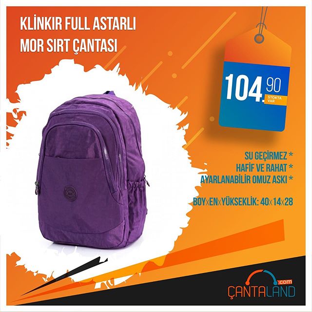 cantalandcom's tweet photo. Stok Kodu: KLİ-1001-MO

Su geçirmez ve kanserojen içermeyen Klinkır kumaş çantalar çeşitli renkleriyle Çantaland stoklarında sizlerle 🎉 🎉

#sırtçantaları #sırt #sirtcantasi #klinkirçanta #çantadünyası #çantacı #çantacım #çantaland #çantamodelleri2019 #cantamodasi https://t.co/2Fce9ZM7RY