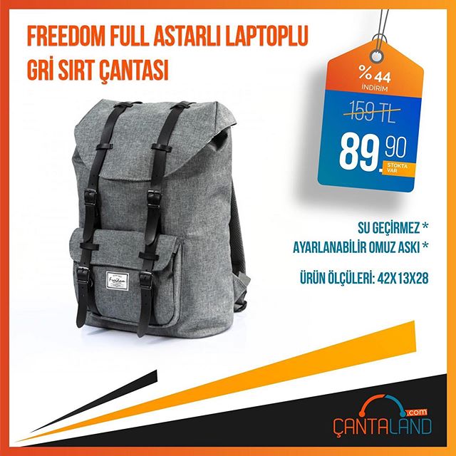 cantalandcom's tweet photo. Stok Kodu: FRE-2001-GSİ
Freedom Notebook çantası günlük kullanıma uygun şık tasarımı ve çeşitli renkleri ile Çantaland stoklarında sizlerle.
#sırtçantaları #sırtçantası #laptopçantası #günlükçanta #laptopçantası #notebookçantası https://t.co/FycbFkvvEd