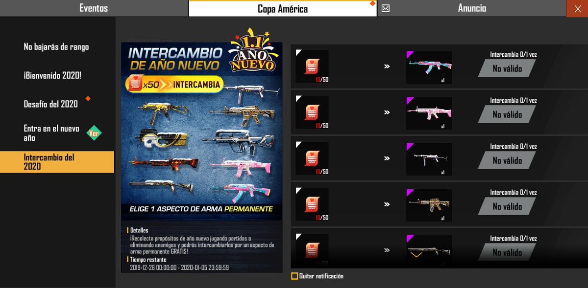 <a href="/freefirelatino/">Garena Free Fire LATAM</a> 
Hola,quisiera que me solucionaran este problema me dice que ya obtuve y no mas tengo los de ayer que son 10 por fa espero lo solucionen quisiera la scar por favor