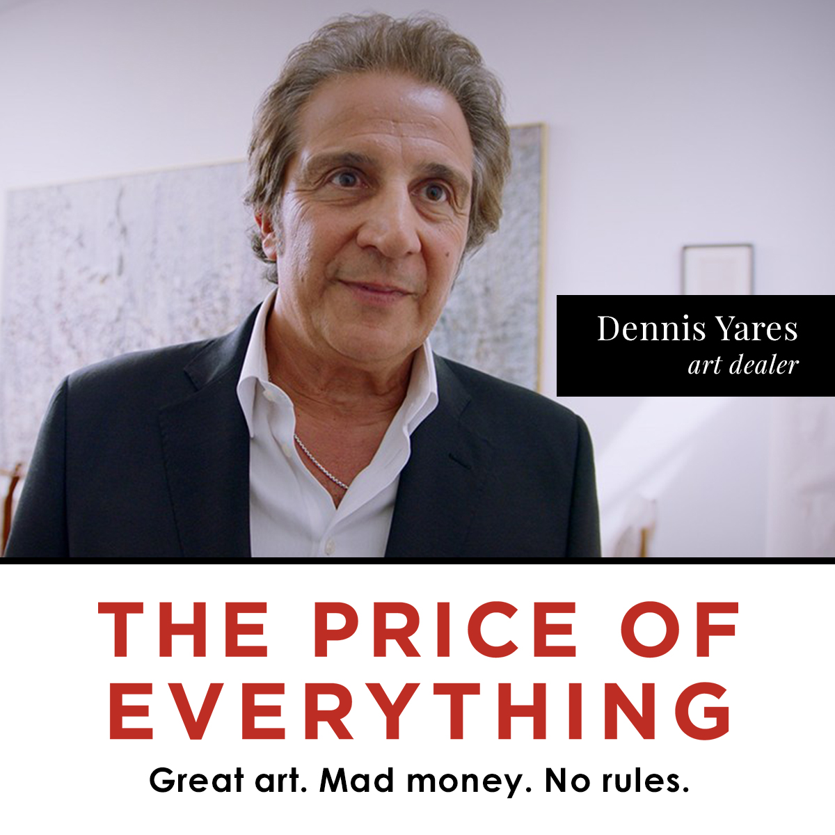 priceeverything's tweet photo. A second-generation art dealer, Dennis Yares directs Yares Art, specializing in Abstract Expressionism and Color Field art with locations in NYC and Santa Fe. In September 2017, Yares gave Larry Poons a solo show of his latest work at the gallery’s Fifth Avenue location. https://t.co/sbtg7v2CZH