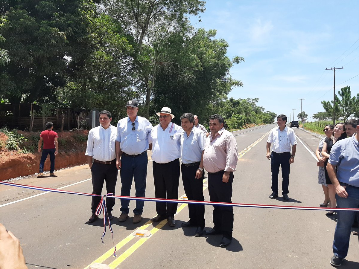 CCCSA13's tweet photo. Inauguración del Acceso al Aeropuerto de Coronel Oviedo, apostando al País y a las obras del Gobierno Nacional https://t.co/iIjq3QQtiW