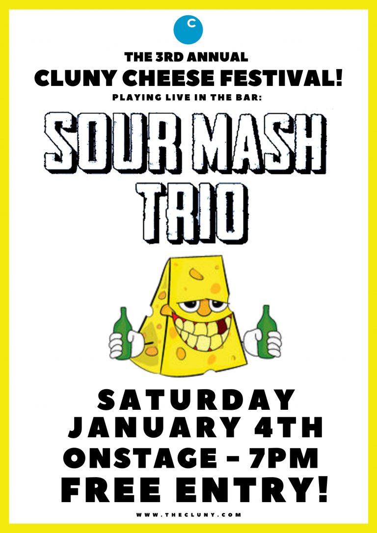 This Saturday at @thecluny Cheese, Beer and Mash, start the year right!