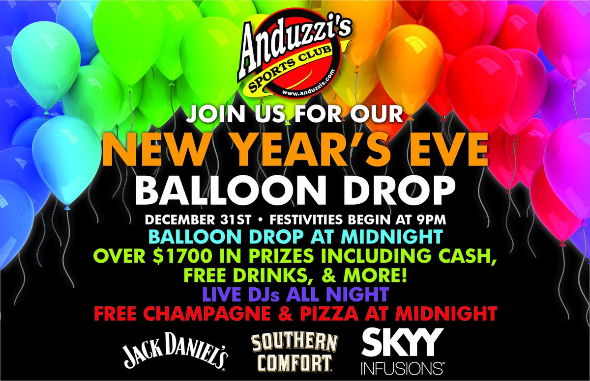 AnduzzisGB's tweet photo. 1 day from this becoming your reality!
Over $1700 in FREE giveaways in midnight balloon drop and NO COVER!
#NYE #NewYearsEve #Anduzzis https://t.co/02r5iutBpm