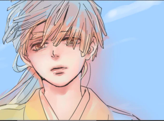 情緒アレな時とにかく執拗に描き込みすると落ち着く～
これたぶん永遠に終わらない絵w 