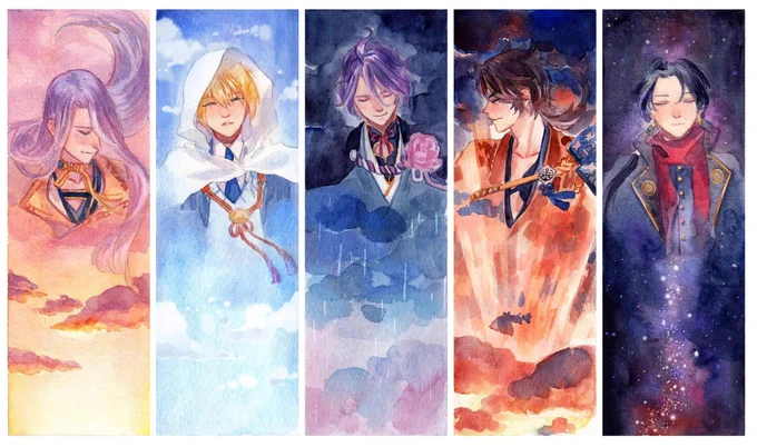 It's been a big year ? I'm a bit hiatus lately, but I hope I can still draw watercolor like I used to
#2019年自分が選ぶ今年の4枚 