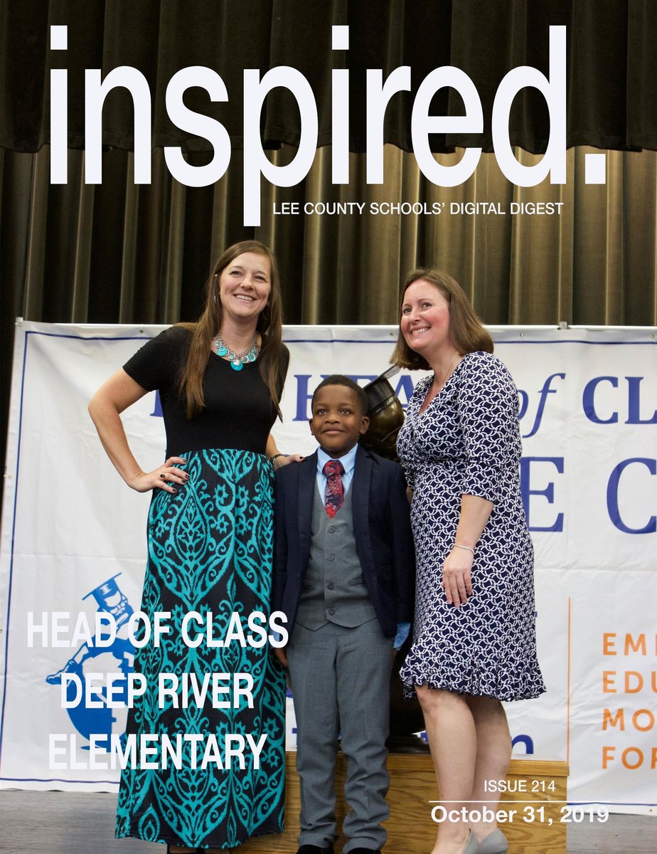 leecoschoolsnc's tweet photo. ICYMI: When @deepriverschool received @education_lee's Head of Class Award as the best-performing elementary school, the $50,000 was divided among the entire staff—because it takes an INSPIRED team effort to achieve great things!

More:
▶️ https://t.co/dhhQ4HYMQl
#LCSinspired https://t.co/r0b34J1Jrv