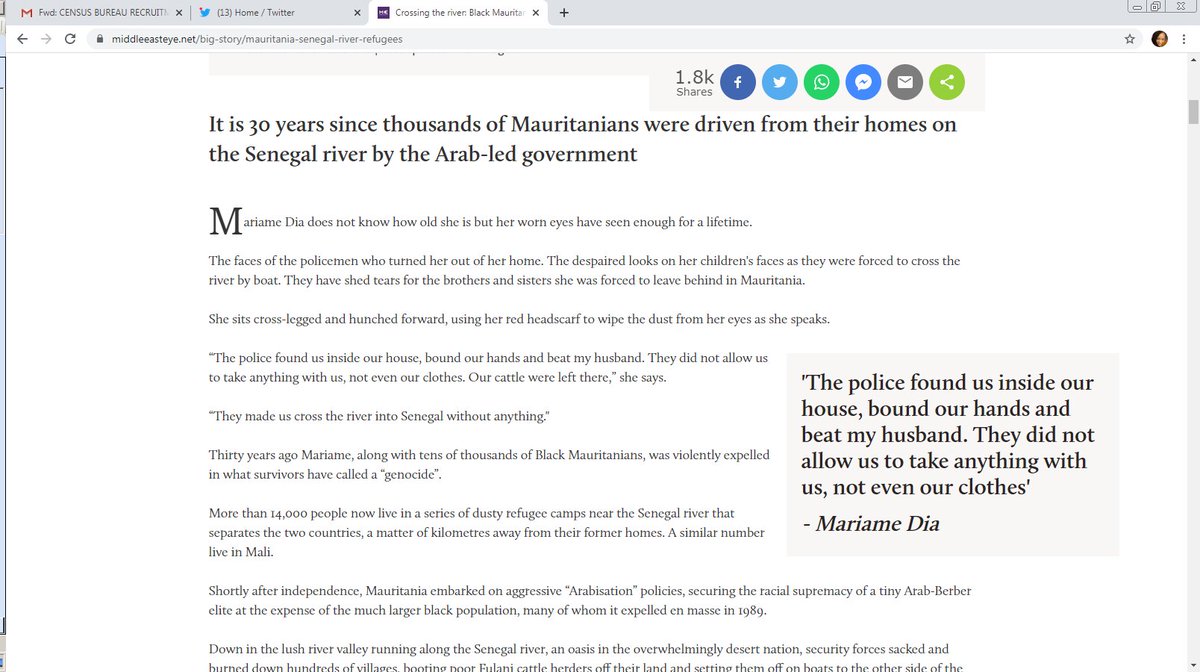 The Mauritanian Network for Human Rights in The US (@mauritanianfor) on Twitter photo 