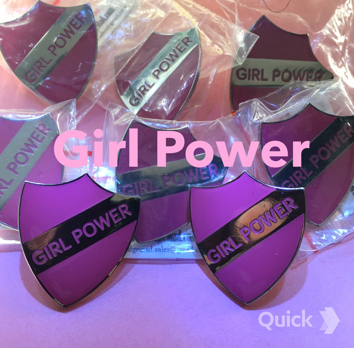 Badge_Mad's tweet photo. #girlpower #badgelife #pins #prefect #schoolbadge https://t.co/VjfeorJyUJ