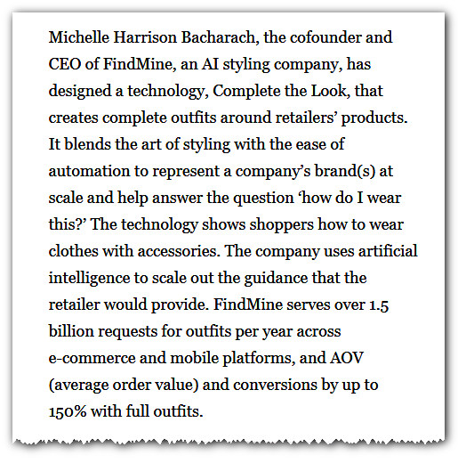 carlesdijous's tweet image. How This Cofounder Created An #AI Styling Company To Help #Consumers Shop. bit.ly/2tevAm4 #FindMine