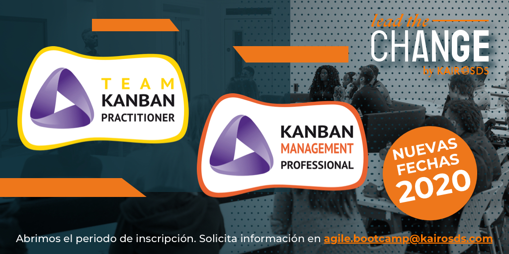WeAreKairos_'s tweet photo. ¿Quieres convertirte en Kanban Management Professional?
Tenemos nuevas fechas para los próximos cursos de #TKP, #KMPI y #KMPII en 2020.
¡Consigue tu plaza y certifícate! ➡️https://t.co/mjxySyyCQA
#LeadTheChangeByKairósDS https://t.co/u2A6WE1n50