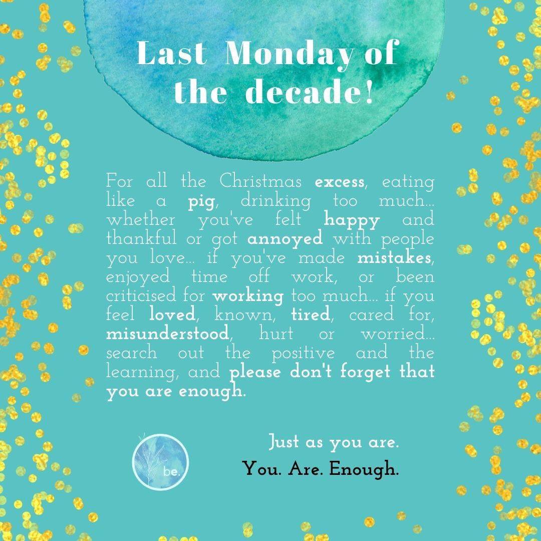 BirthEmpowered1's tweet photo. #youareenough #newyear #positiveselftalk #christmas #beempowered #birthempowered https://t.co/MjndrHpGtu