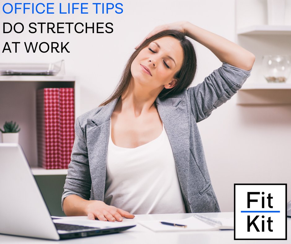 Sitting for long periods can wreak havoc on the body and can take a toll on your health. Stretching will get the blood flowing and help with posture.
.
Try a few of the stretches in our exercise library today! j.mp/2LO8EjJ
