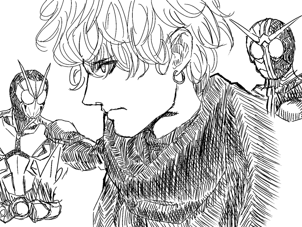 久々の液タブで落書き 