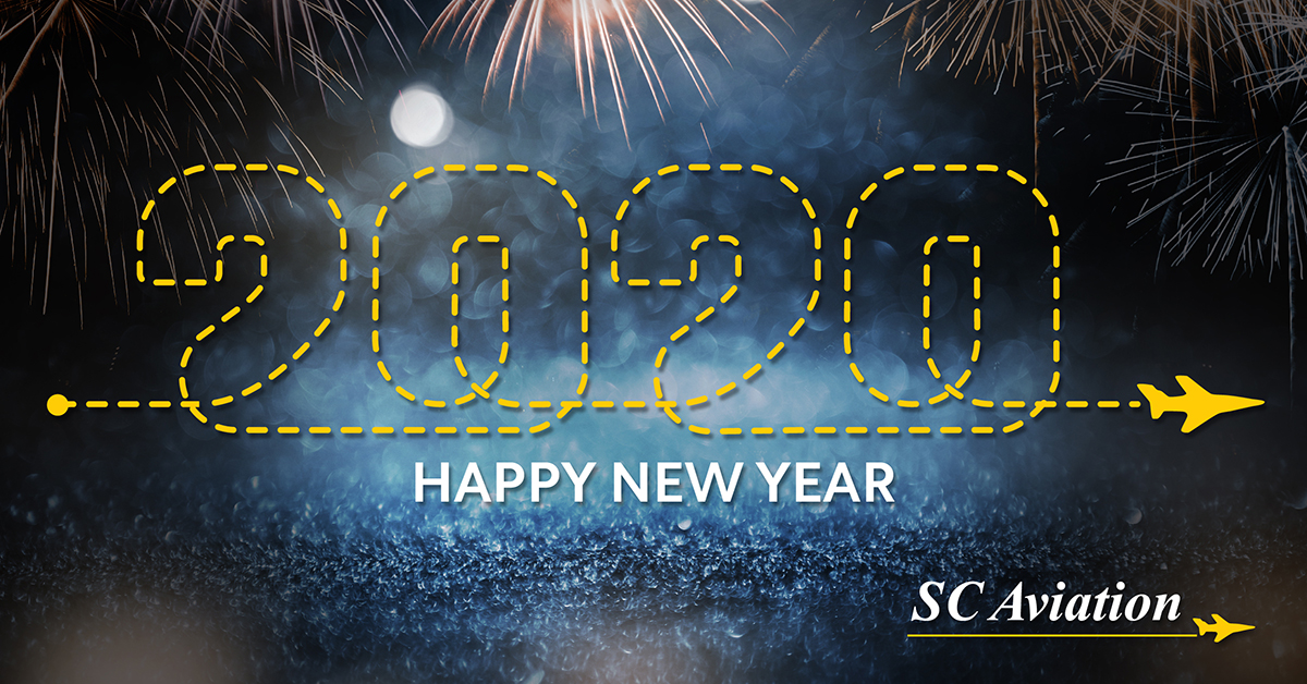FlySCAviation's tweet image. Thanks to all those who helped us soar in 2019. Here's to new destinations in 2020. 🥂🥂
Happy New Year!