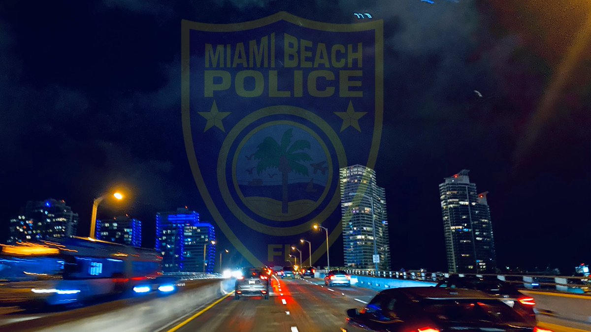 MiamiBeachPD's tweet photo. SLOW DOWN: Officers issued over 100 citations to overnight drivers along the MacArthur Causeway (I-395) this past weekend. Five of those drivers were traveling at speeds at least 50MPH OVER the posted speed limit. They also made 2 felony arrests. #MBPDProtecting https://t.co/DMDrgn7vR7