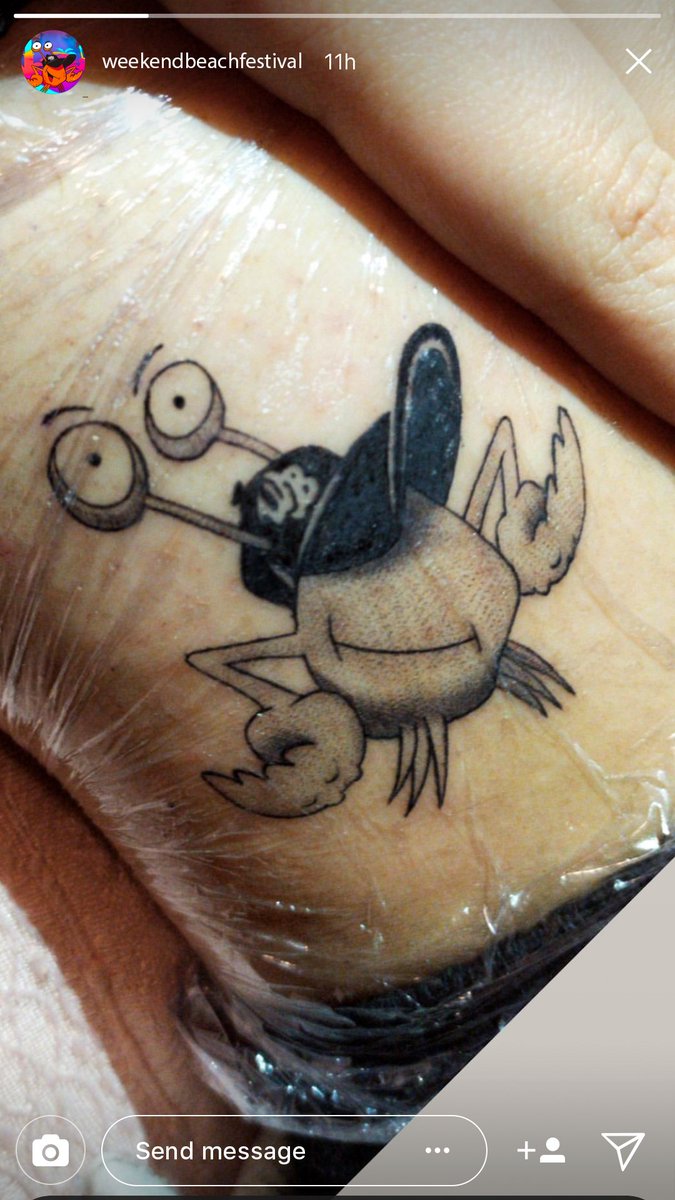 weekendbeachfes's tweet photo. ¡Gracias Marta! 
Nos has dejado sin palabras, y la historia de tu tatuaje también ❤❤
#SoyWeeker #Weekendbeach2019 https://t.co/ffiT6XRhsI