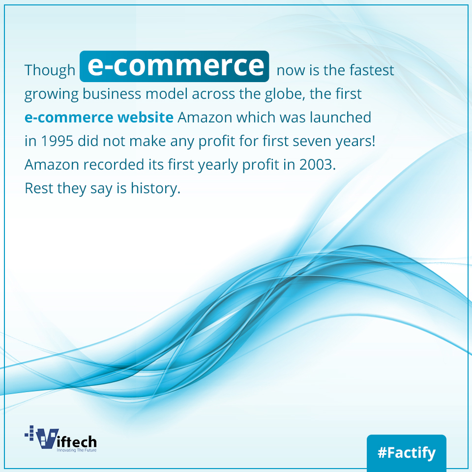 Fact of the week.

#viftech #websitedevelopment #ecommerce #ecommercewebsites #eCommercedevelopment