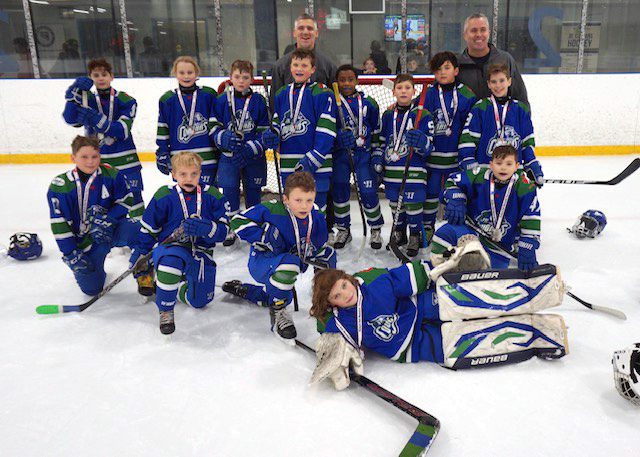 JrRaidersHC's tweet photo. An update with more good news! Our Minor Atom Blue team were also Finalists at the Richard Bell Memorial Tournament in Oakville this past weekend. Congrats on all your hard work! https://t.co/nEzQ8F3psF