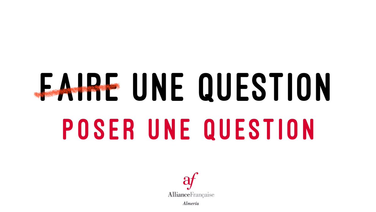 Session d'étude: poser une question 🤔💬
Pide información sobre los talleres de gramática de la Alianza Francesa Almería y domina el idioma 📝🥳
#alianzafrancesaalmeria