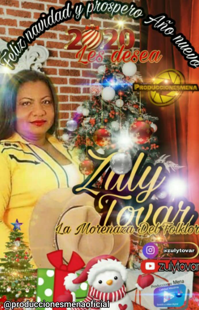 ZULY TOVAR🎤 LA MORENAZA DE LA CANTA VENEZOLANA 🇻🇪🥇 CANTANTE Y COMPOSITORA APUREÑA🇻🇪 SOLICITA SUS CANCIONES A TRAVÉS DE 🎖ENCUENTRO LLANERO INTERNACIONAL VENEZUELA 🇻🇪📲