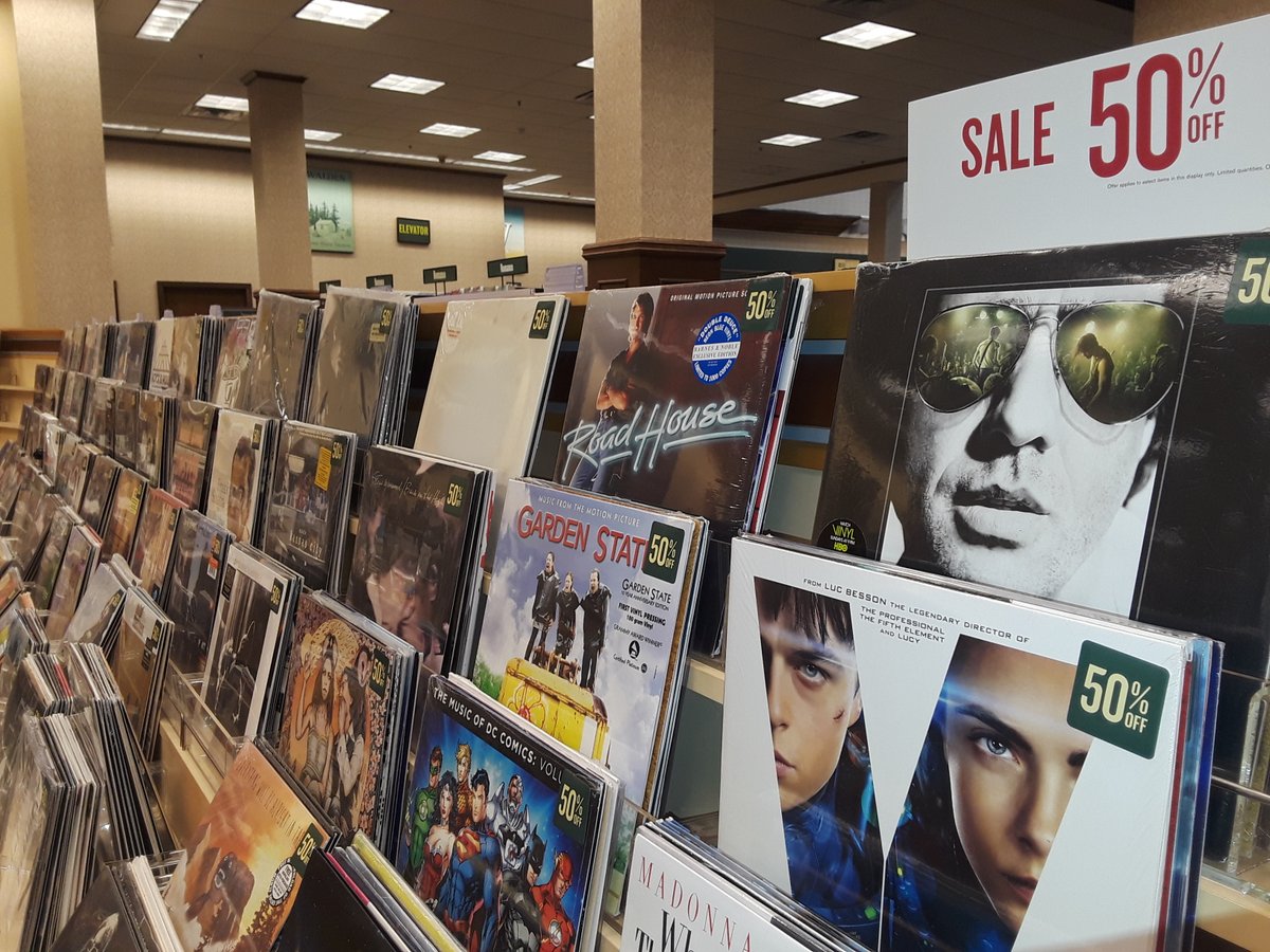 BN_DallasLP's tweet photo. Check out our 50% OFF SELECT VINYL.
Hundreds to choose from. 
Does not stack with Membership Discounts. 
#vinylrecords #vinyl #clearance #sale https://t.co/PGxA5nk6BZ