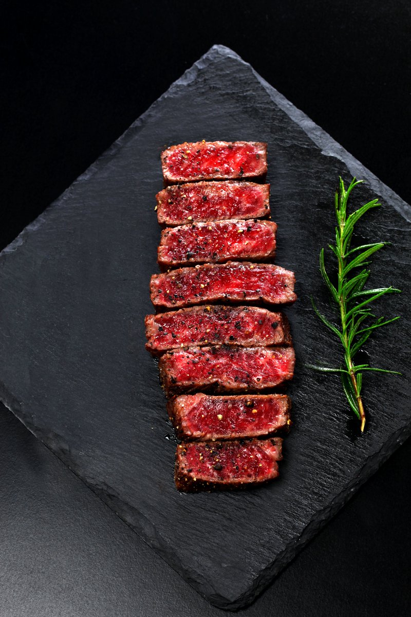 intercitypackrs's tweet photo. The end of a decade calls for the king of all steaks - behold, Australian Tajima #Wagyu Striploin. Marble Score 9. Hormone and antibiotic free. #Halal approved. 

Need we say more? We will let that superior #marbling do the talking if so. https://t.co/bCKw8JEQKo