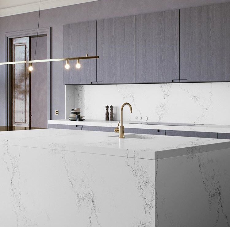 PacShore's tweet photo. New in our central markets โญ๏ธ @CaesarstoneUSA Empira White quartz! This new addition is made to resemble an authentic Calacatta #Marble in order to elevate residential & commercial interiors ๐ฅ
#pacificshorestones #caesarstone #caesarstonequartz #quartzcountertops #designinspo https://t.co/ExxU7lczle