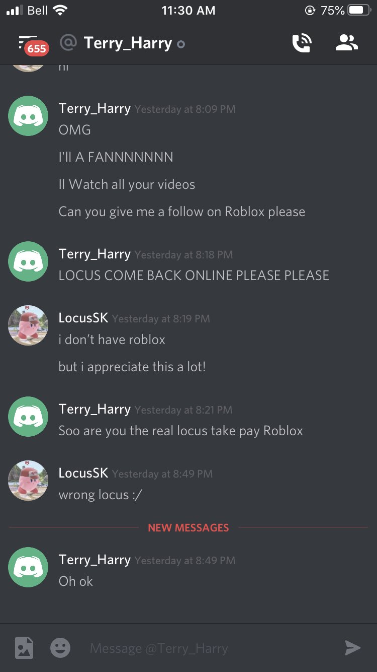 Locus Roblox Character