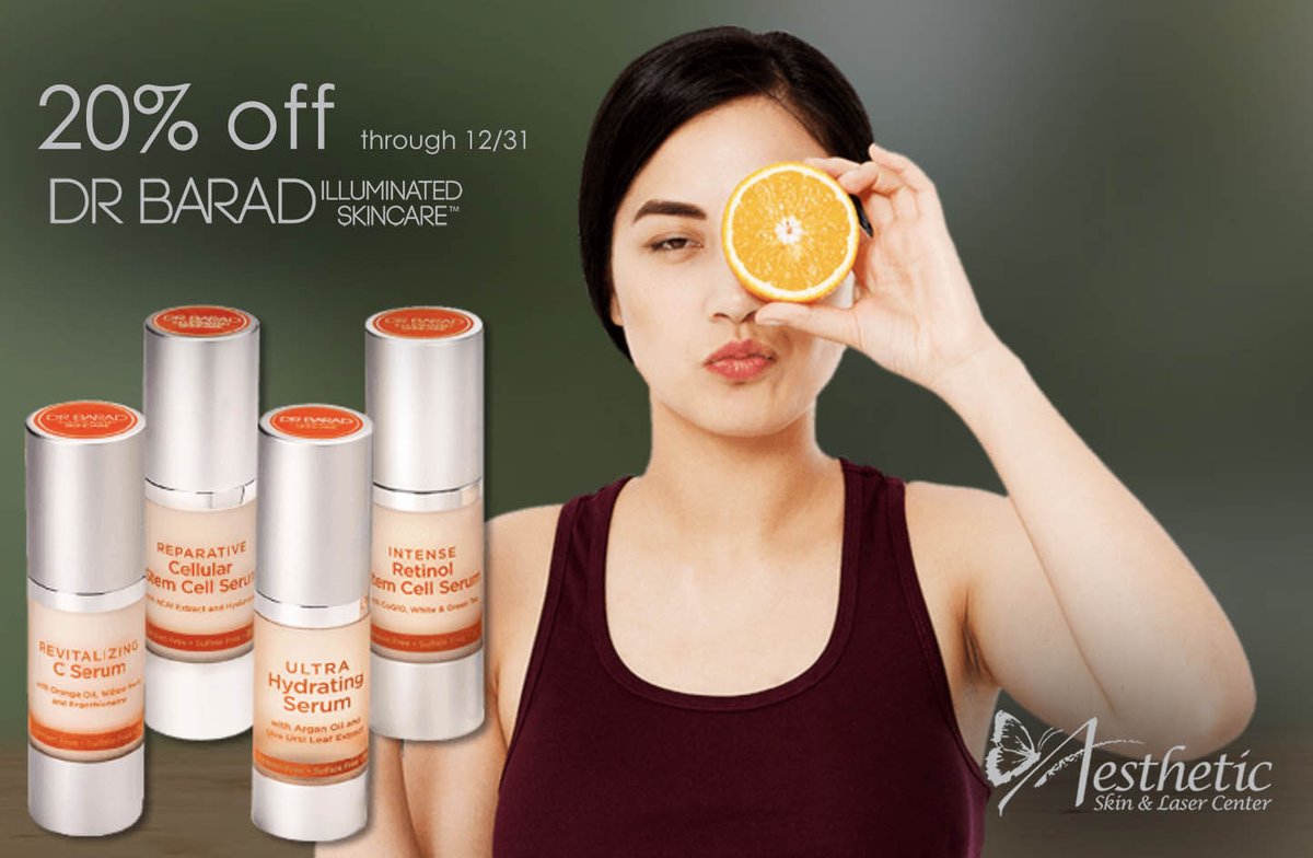 AgeLessInUS's tweet image. &amp;lt;&amp;lt; Test First Name &amp;gt;&amp;gt;, LIMITED TIME OFFER - 20% off Dr. Barad Illuminated Skincare™ - mailchi.mp/aestheticpitts…