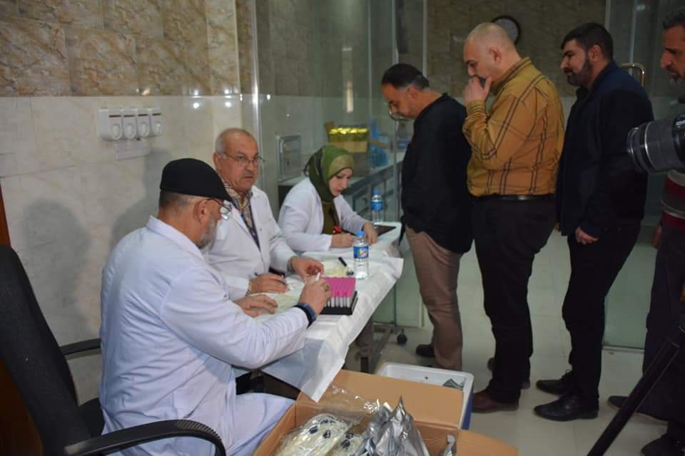 UniversityofMos's tweet photo. "A drop of blood equals a life" is the theme of the blood donation campaign for the Thalassemia center in #Mosul
https://t.co/LPLkPr2X8m
#Mosul
#Mosul2019
#UOMosul https://t.co/A7HHzpYKTO