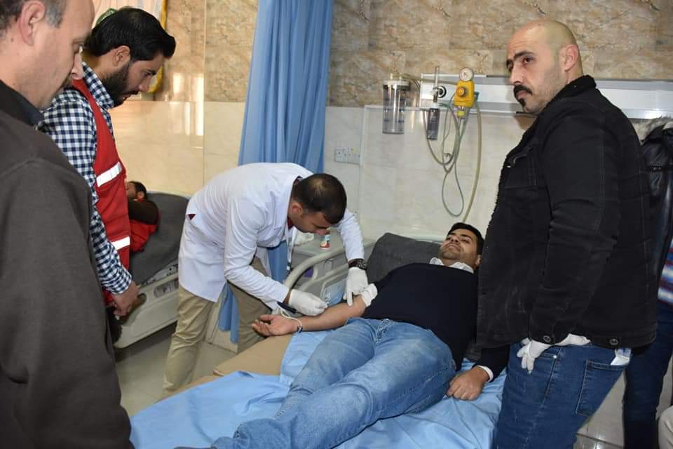 UniversityofMos's tweet photo. "A drop of blood equals a life" is the theme of the blood donation campaign for the Thalassemia center in #Mosul
https://t.co/LPLkPr2X8m
#Mosul
#Mosul2019
#UOMosul https://t.co/A7HHzpYKTO