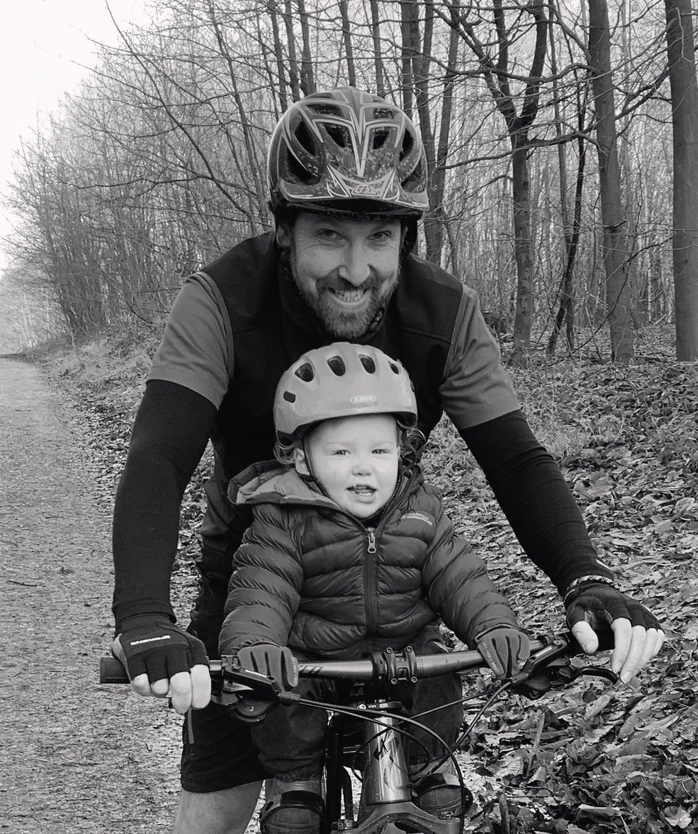 NACPritchard's tweet photo. Little Jaspers first outing on his #Christmas gift, a wonderful #MacRide! He’s not yet 2 but follows his big bro everywhere &amp; Roo just loves adventures on his MacRide so we had to get Jasper going a little early!! @macridemore #biking #kidsonbikes #mtb #mountainbiking #snottynose https://t.co/bcUD4tOeGt