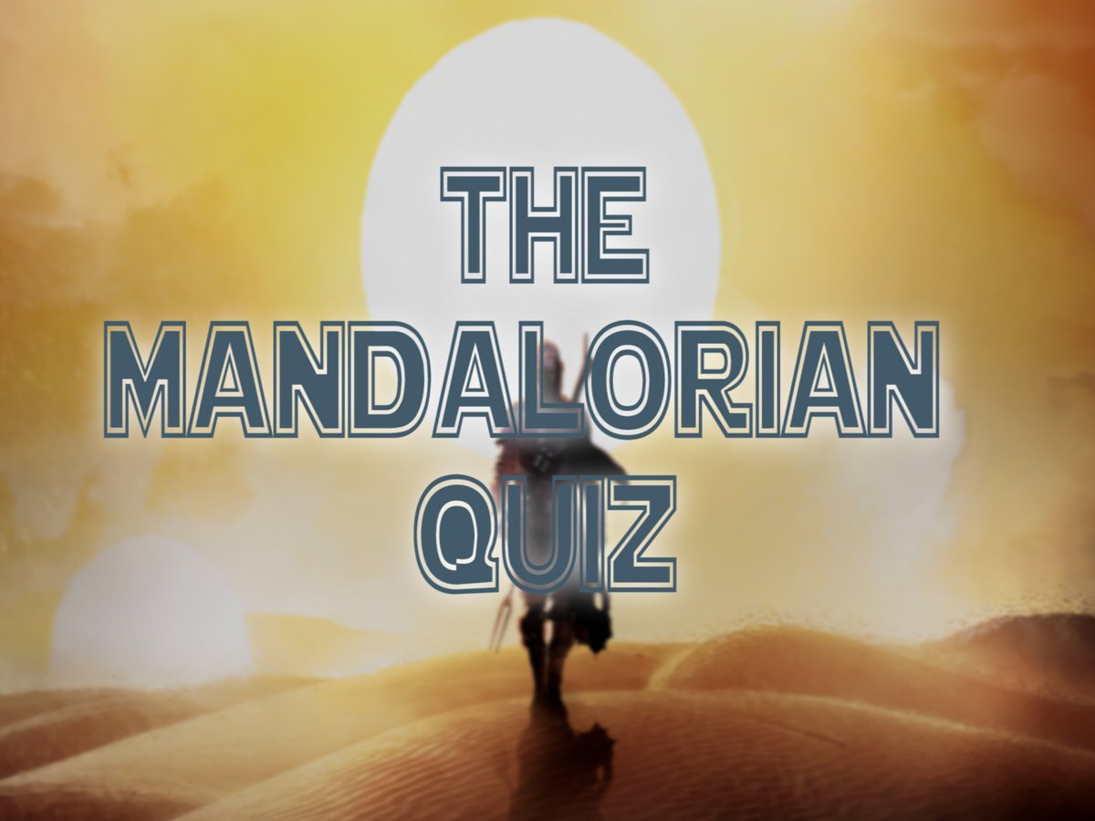 Interactivevid3's tweet photo. The ultimate MANDALORIAN quiz
works on the youtube app and youtube desktop.
https://t.co/zCWyzFkLdG
#Mandalorian #StarWars #themandalorian #mandalorianquiz #mandalorianchallenge #1YearWithPromise #Dispatch #quiz #Quizmaster #YouTube #Video #YouTuber https://t.co/IMiAqNPXGw