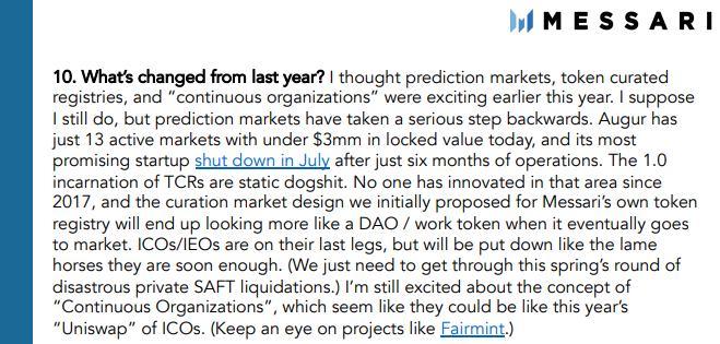 fairmint's tweet photo. Thanks @MessariCrypto and @twobitidiot for the shoutout to https://t.co/mu0W6s1Bgy in your 2020 crypto thesis report 🙏 2020 will be the year where continuous securities offerings take off 🚀🐼 https://t.co/fOsGdGmb7M