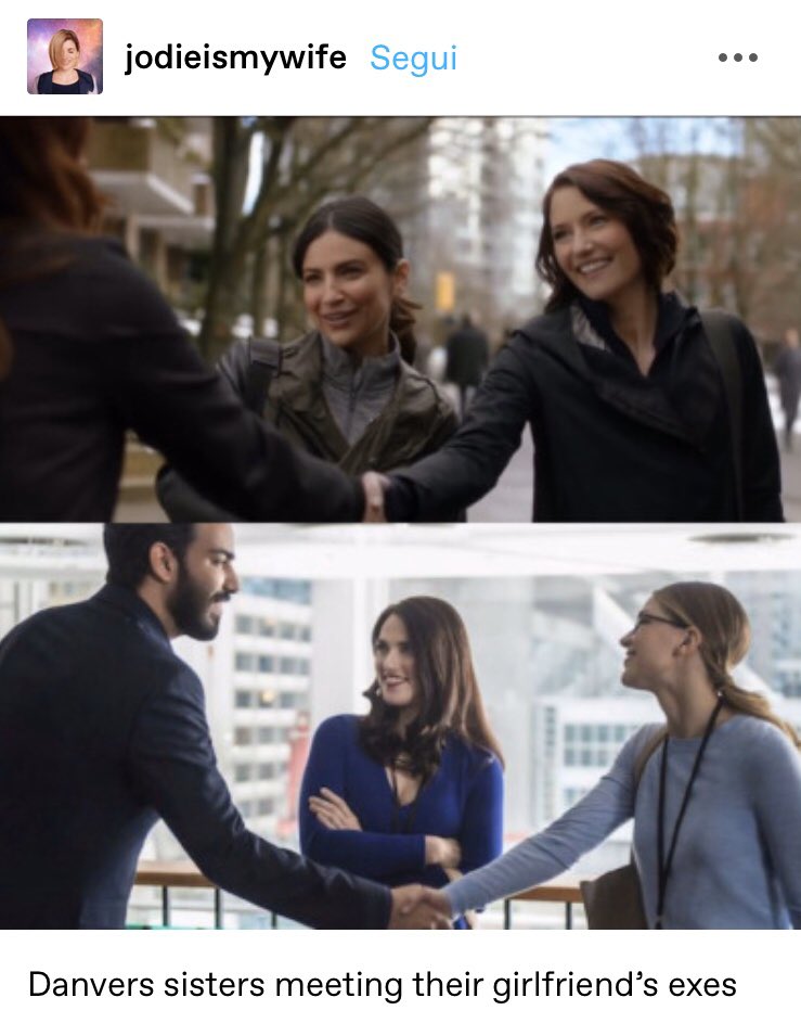 Let me add others.Sanvers/SuperCorp parallels