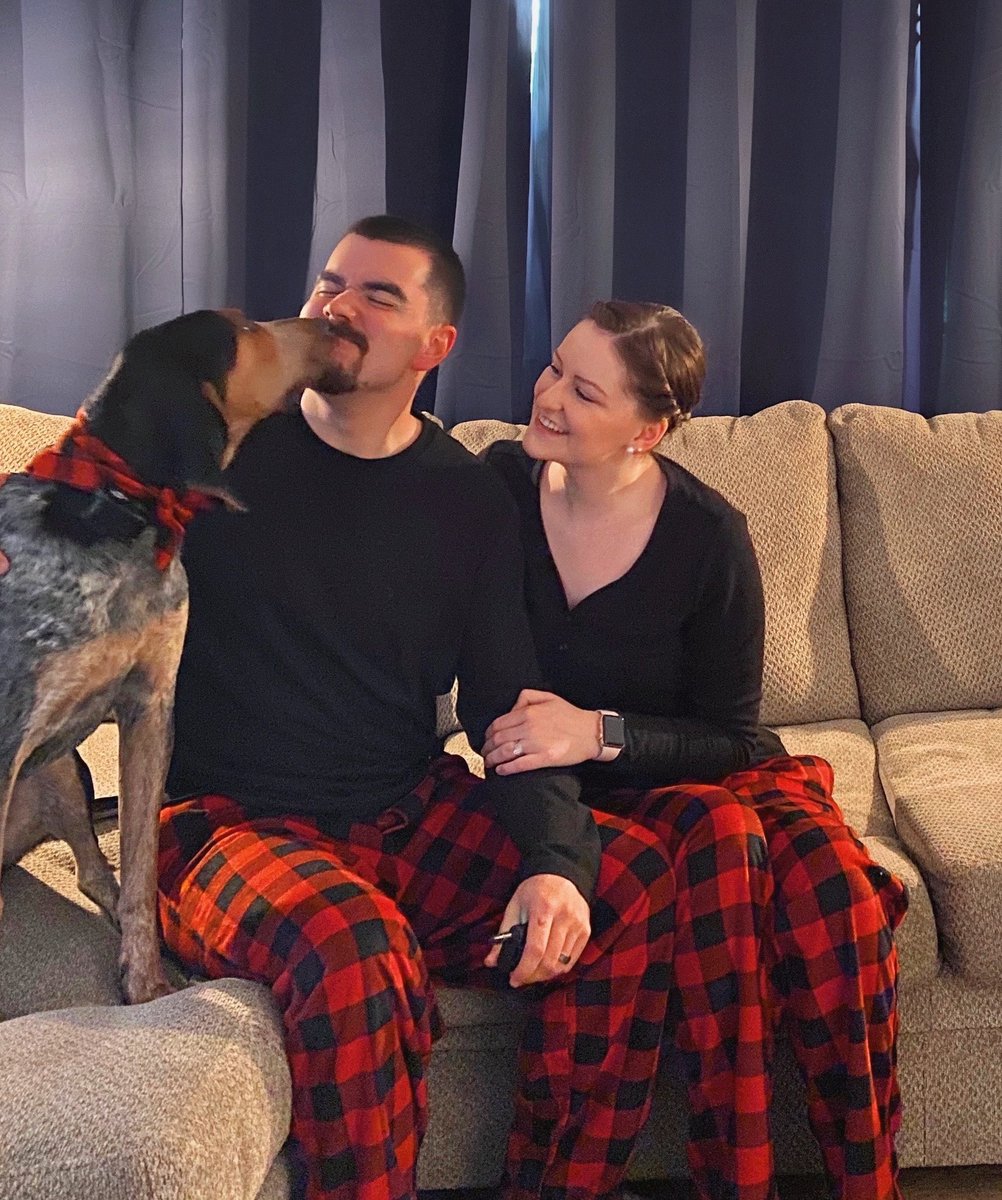 I forgot to post our Christmas PJ pic🎄❤️