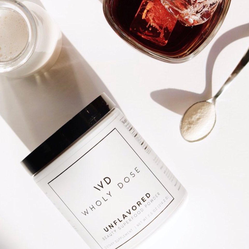 Sip your way to better beauty and health with <a href="/WholyDose/">Wholy Dose</a> Unflavored Beauty Superfood Powder! It will help tighten skin and reduce fine lines ✨25% OFF starting tonight at 8:30PM ET — gravy.live
