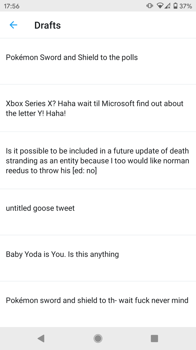 AutosaveTV's tweet photo. It's our two year twitter anniversary! To celebrate and to make up for being quiet lately, we've decided to post our drafts #MyTwitterAnniversary https://t.co/7TRytu4SRA