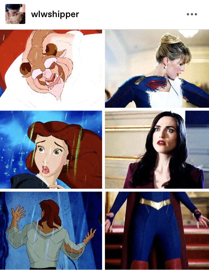 Beauty&The Beast/SuperCorp Lmao. This was too funny to not add it. See here the animated gif:  http://wlwshipper.tumblr.com 