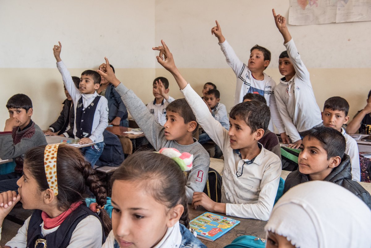 UNMAS's tweet photo. #Risk_education is an integral part of the #explosive #hazard response in #Iraq. The delivery of life-saving messages to communities living in/ returning to #retaken areas known or suspected to be #contaminated is essential to avoid #incidents. #ThankYouDonors for your support! https://t.co/6dizAKRE8E