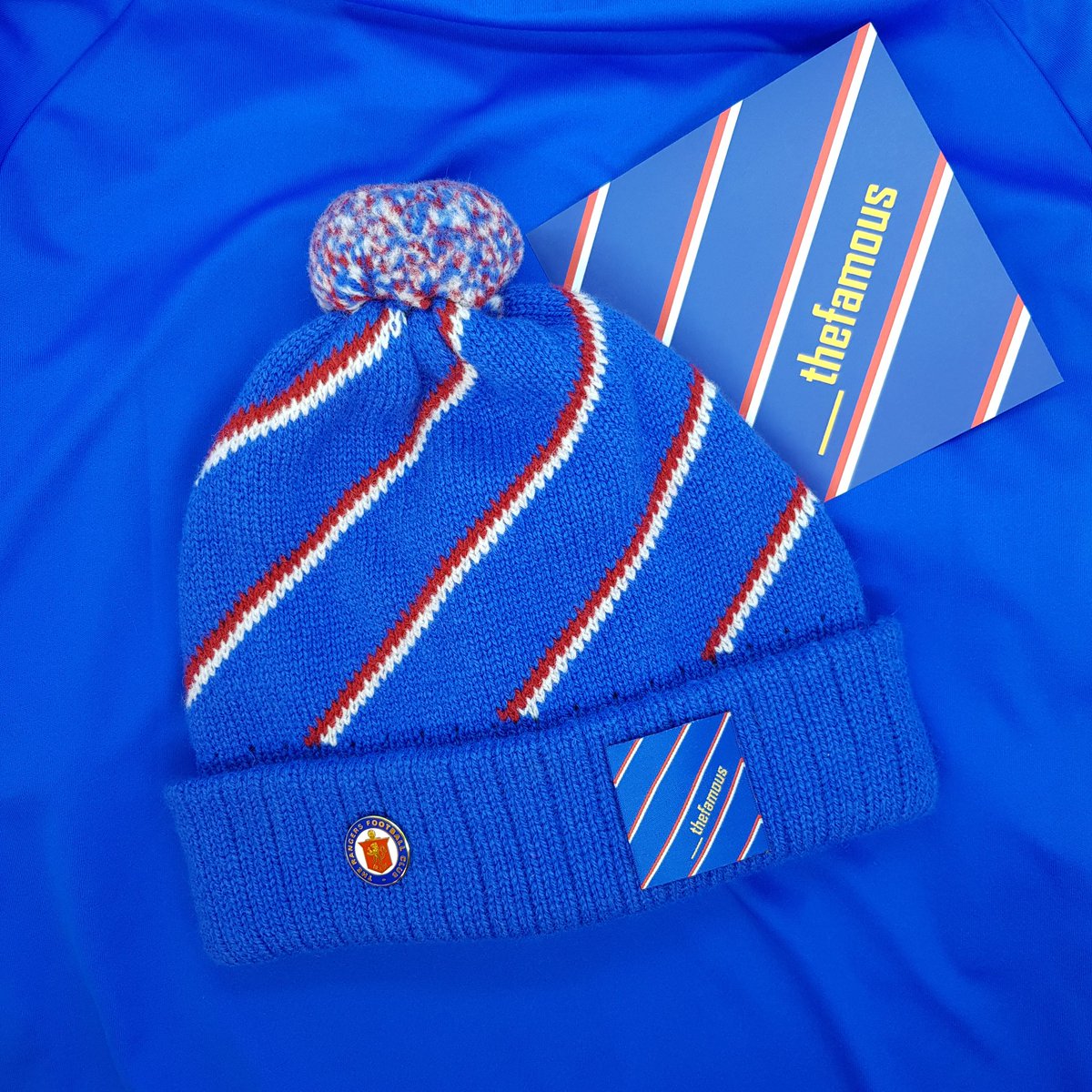 ___thefamous's tweet photo. ** SMUG WINNERS GIVEAWAY **

Limited Edition Lambswool bobble in the Famous Colours + Famous Football Team Pin 🎁

❤️ Like
🔁 RT Post
🔵 Follow Page

Winner announced Tuesday 31st, 7pm. We are the People, who sing of victory 👊🏻

🌐 https://t.co/0TAXrvR5x8 https://t.co/kLgeLqHfJo