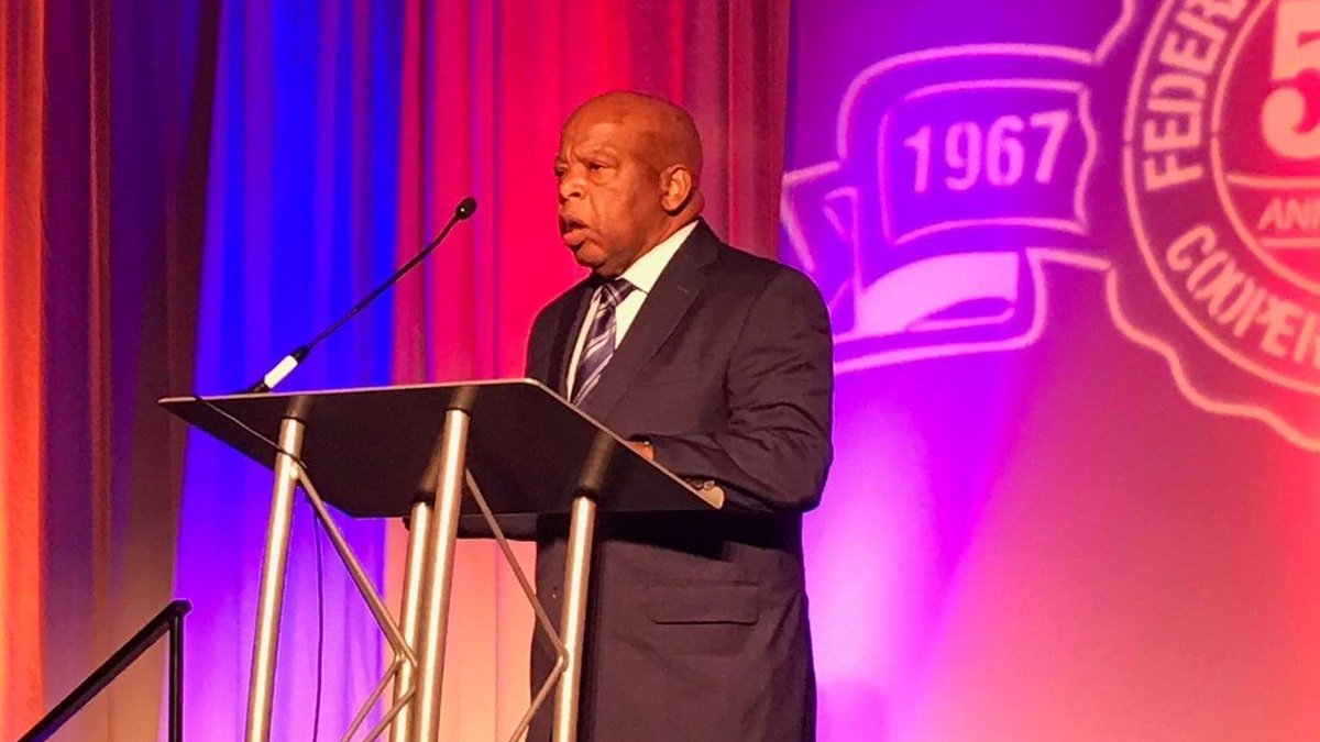 Federation1967's tweet photo. Our dearest @repjohnlewis, you and your family are in our warmest thoughts as you recover.  We are lifting you up in our prayers during your treatments. #Patriotjohnlewis https://t.co/qvYNGuAffl