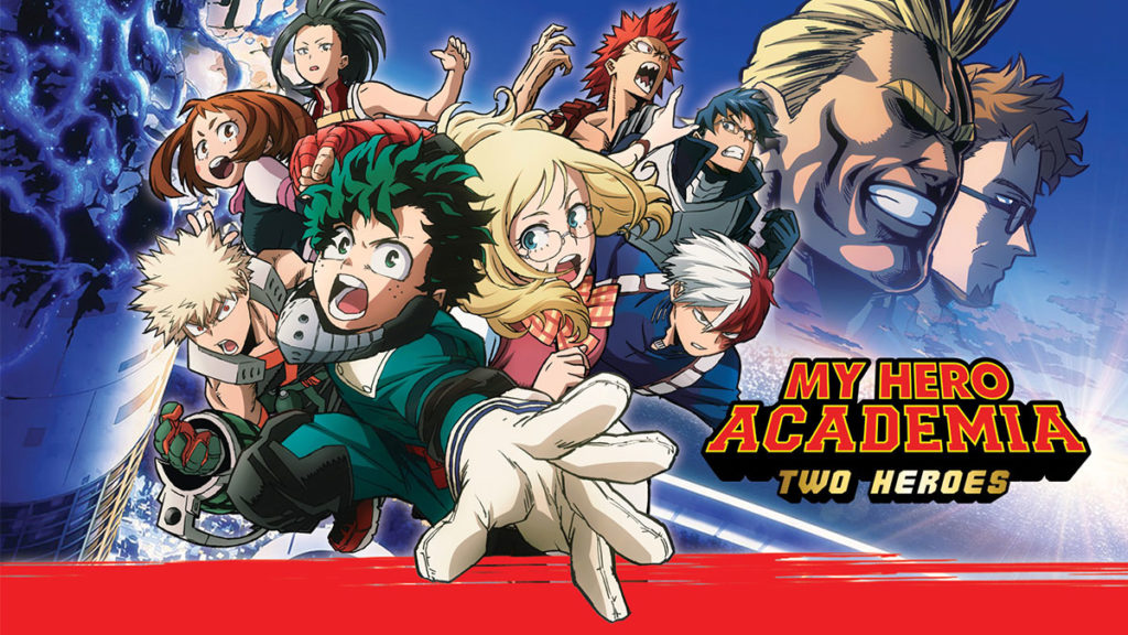 📱 Annoucement new year give away!!!!
In collaboration with  those tagged in the picture  we are giving away an american copy of  my hero Academia  two heroes. Blu-ray +dvd+digital away. To enter follow all 4 of us  like and rt this post and  leave a comment.
Usa version!!