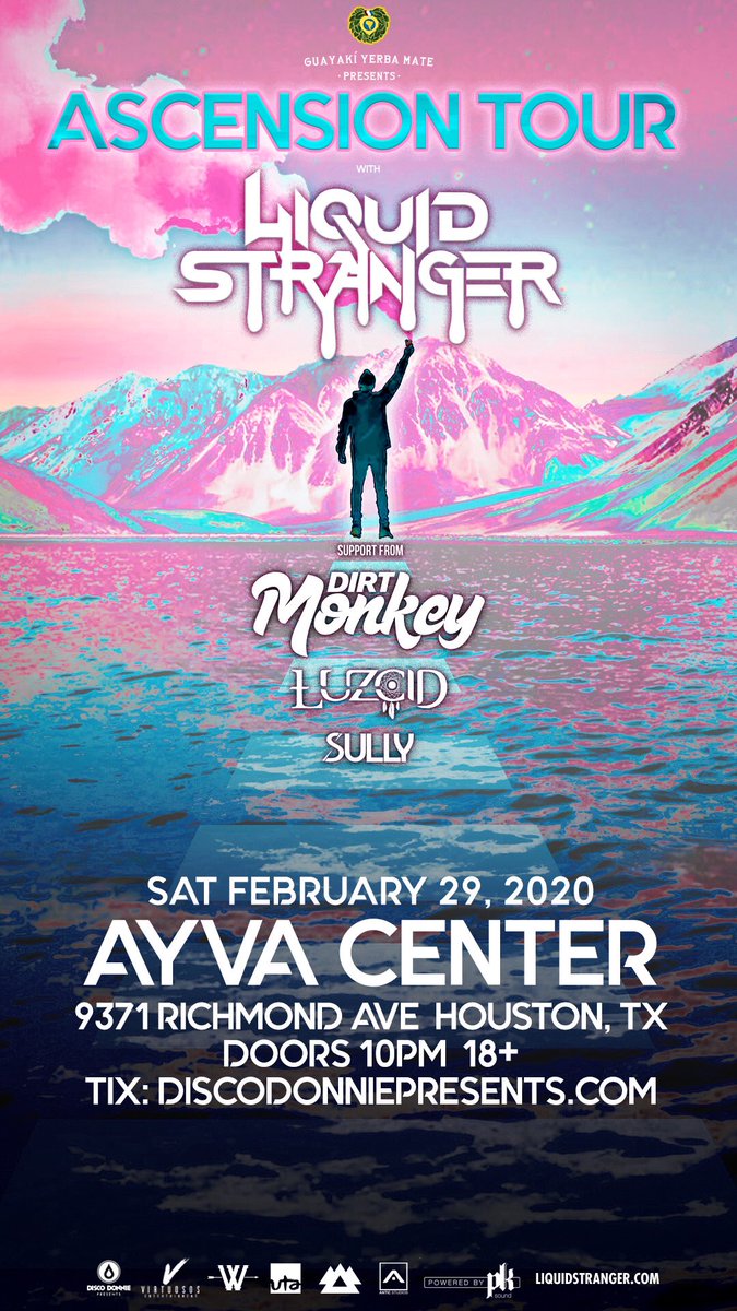 _MeganGrace_'s tweet photo. 👽💓🥶LIQUID STRANGER IS COMING TO HOUSTON 
I REPEAT, LIQUID STRANGER IS COMING TO HOUSTON👽💓🥶
Mark your calendars for this sick lineup on Feb 29!
Tix - https://t.co/73WQhphfzT 
Event page- https://t.co/9Jk34SvZ6B https://t.co/BIcdTidciV