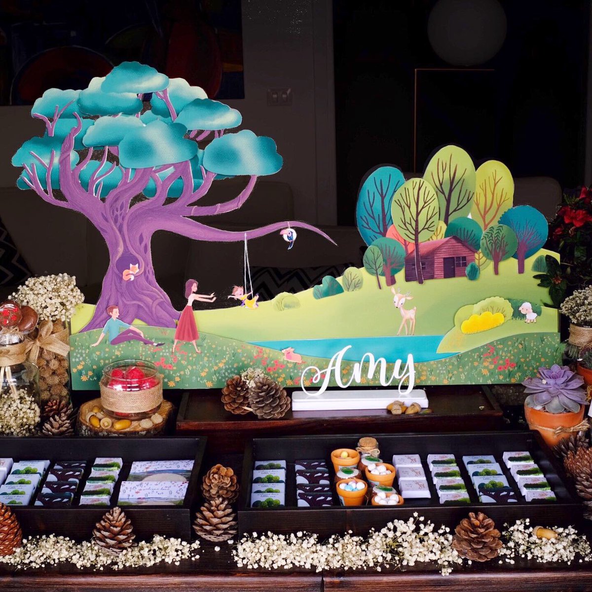 FarandoleDesign's tweet photo. Amy’s table display is a personal wish that one day we will live in a better world filled with joy and peace.
Check out the rest of the project on Instagram 
https://t.co/AjCHd3gPfx

#drawing #tabledisplay #design #graphicdesign #family #babygirl https://t.co/T789q4Hajm
