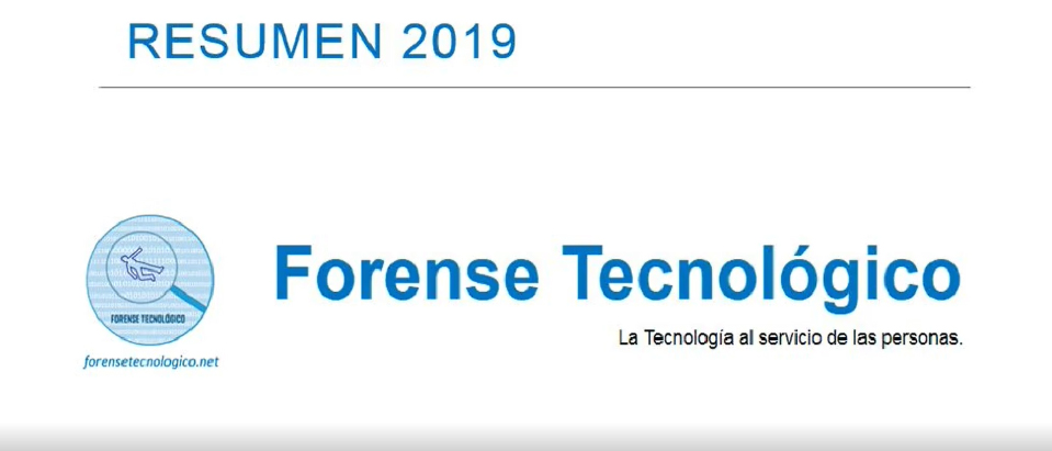 Os invitamos a ver el vídeo resumen de las actividades de la Asociación para la convivencia con las NTICs, Forense Tecnológico del 2019.
Os deseamos un feliz y próspero 2020.
forensetecnologico.net/resumen-del-an…
#ForenseTecnológico