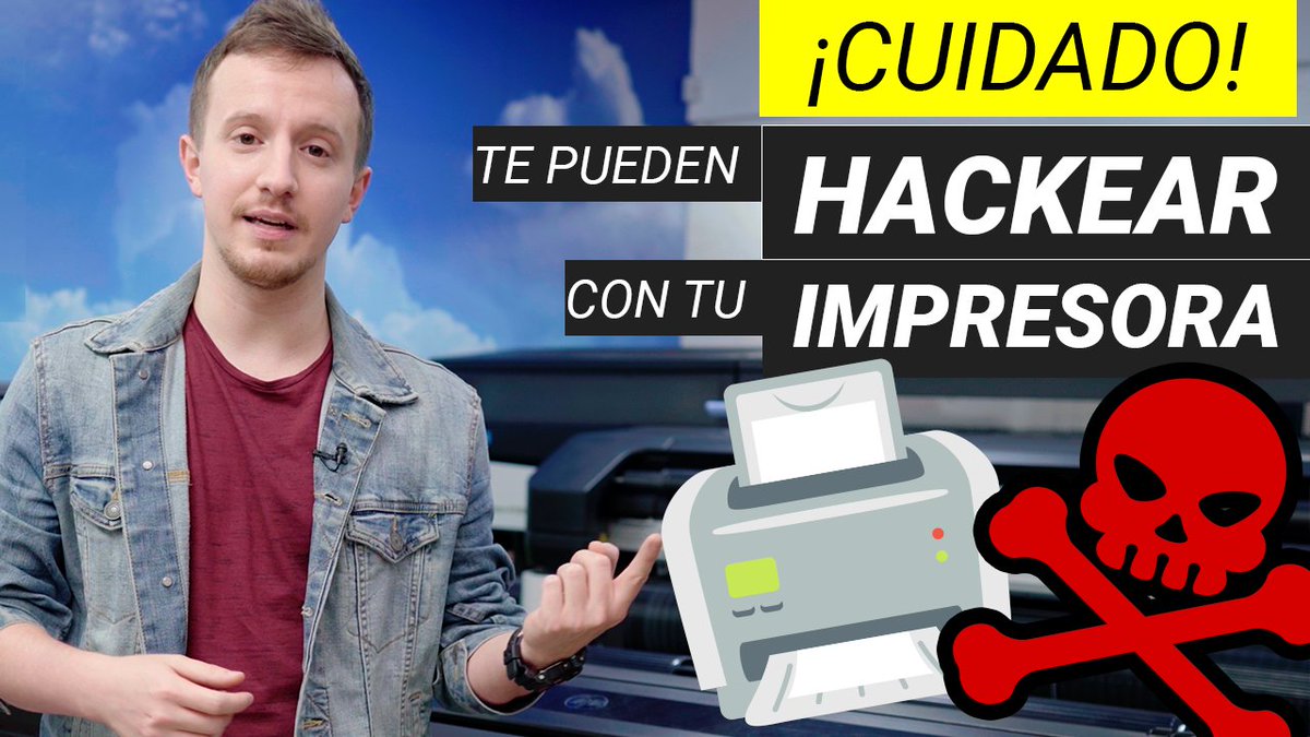 patog7's tweet photo. Tenemos nuevo video! Sí, otro!

Véanlo, porque quizá te están robando CON TU IMPRESORA! 🖨😱
#HpSecurity

https://t.co/51cvFRoENG https://t.co/bL60LYmRFh