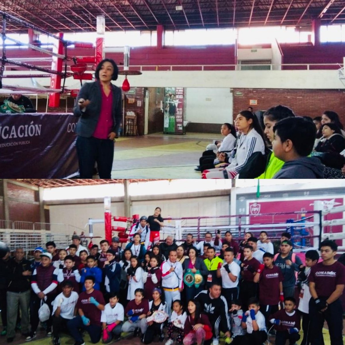Multienfoque1's tweet photo. @JACKIENAVA_of #LaPrincesaAzteca #platica #CONABOX 🥊🥊 #tijuana #box https://t.co/p6su9MRLol